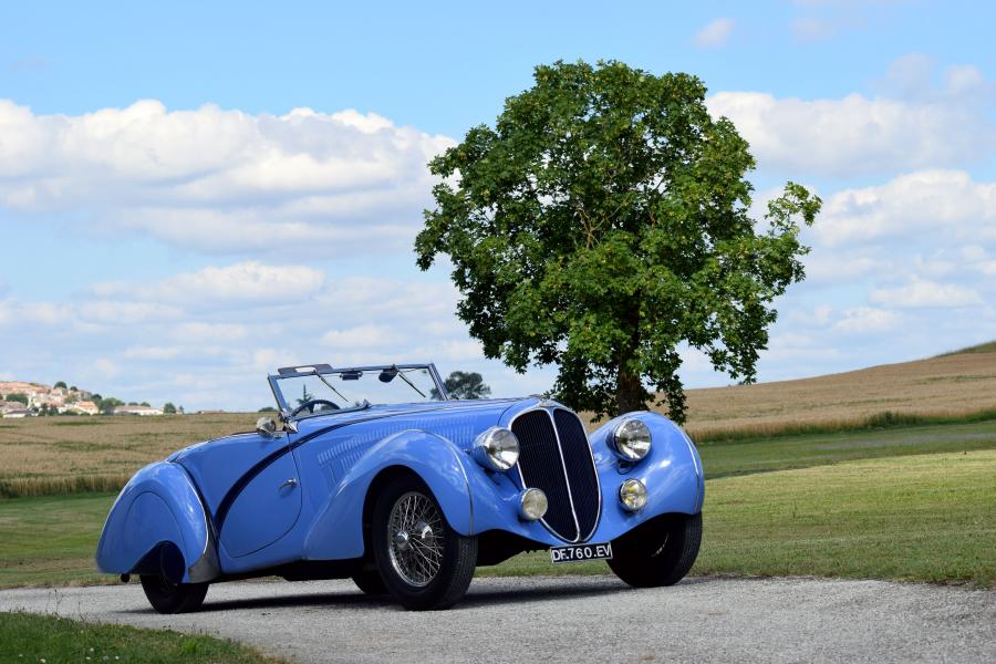  Delahaye 135 Competition Court Cabriolet par Figoni & Falaschi (46837) 1936 года  (фото 1 из 2)